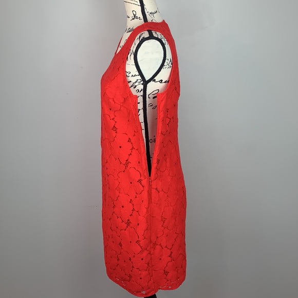 Floral Lace Sleeves Dress Banana Republic Factory NWOT - Picture 2 of 7